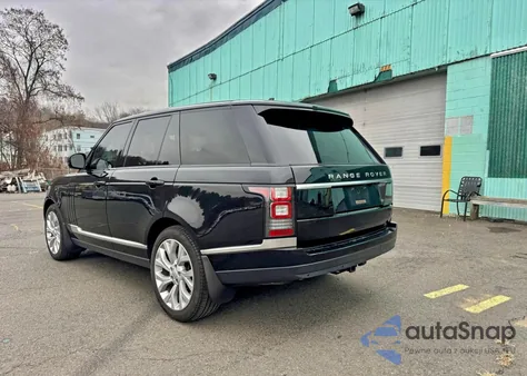 2016 Land Rover Range Rover Hse z USA, uszkodzony, nr VIN SALGS2PF7GA306401